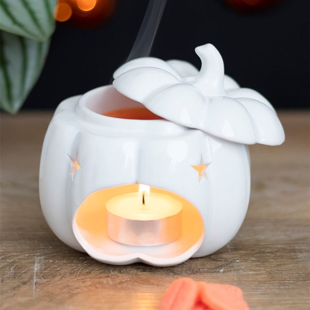 White Pumpkin Oil Burner N/A