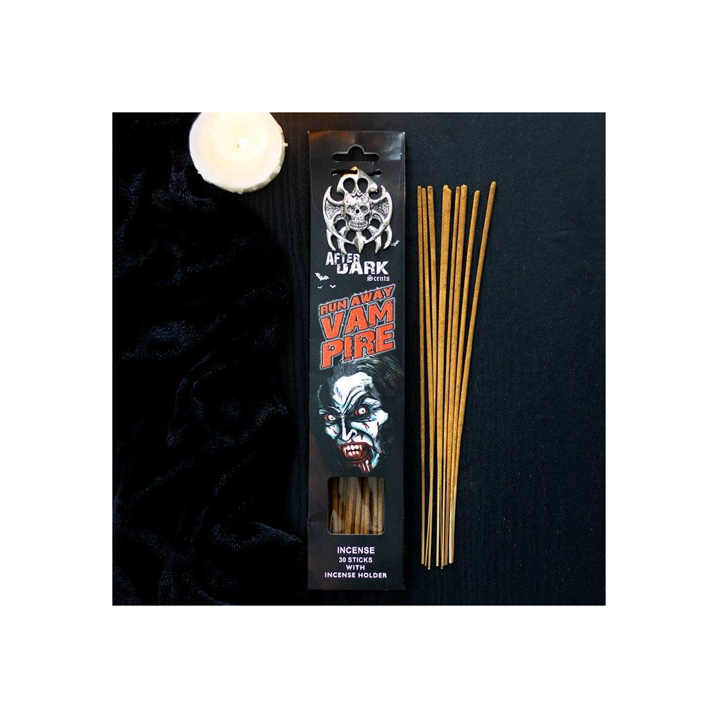 Run Away Vampire Incense Sticks with Holder N/A