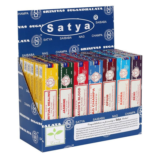 Satya Incense Sticks Display Starter Pack 1 N/A