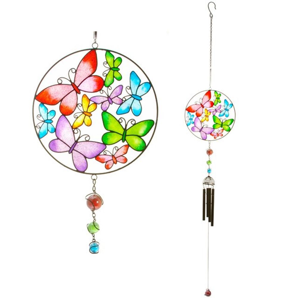 Circle Butterfly Windchime N/A