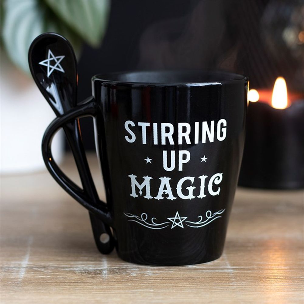 Stirring Up Magic Mug and Spoon Set N/A