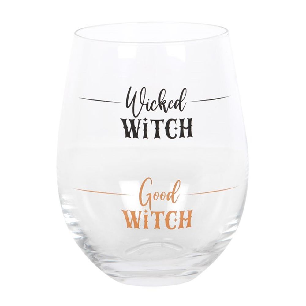 Wicked Witch Stemless Wine Glass N/A