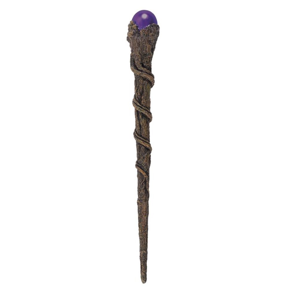 Branch Wand with Purple Sphere N/A