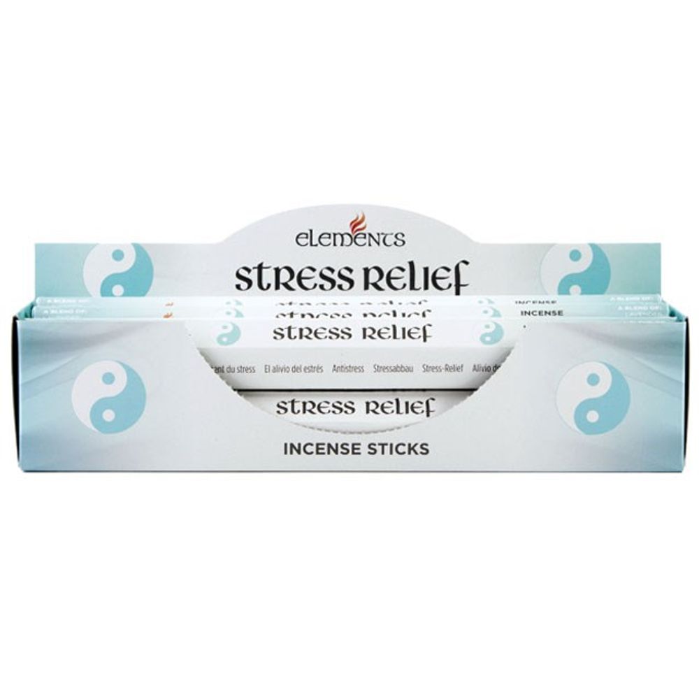 Set of 6 Packets of Elements Stress Relief Incense Sticks N/A