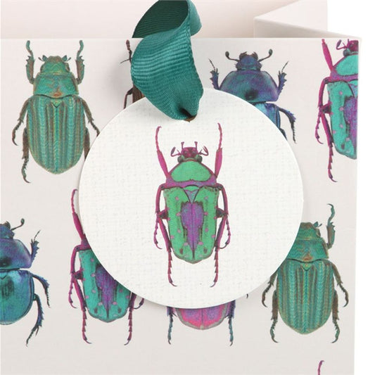 23cm Medium Beetle Print Gift Bag N/A