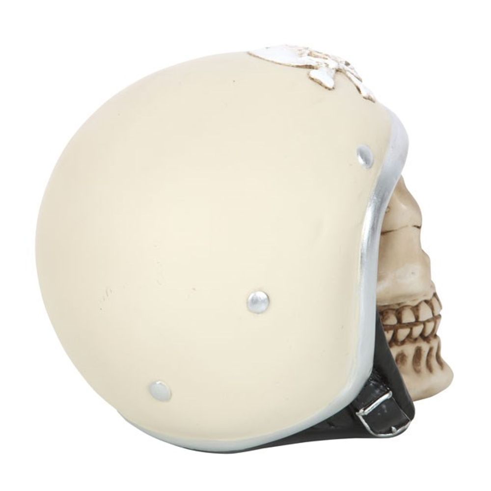 Skull Ornament with Helmet N/A