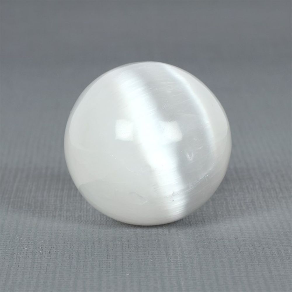 Small Selenite Sphere N/A