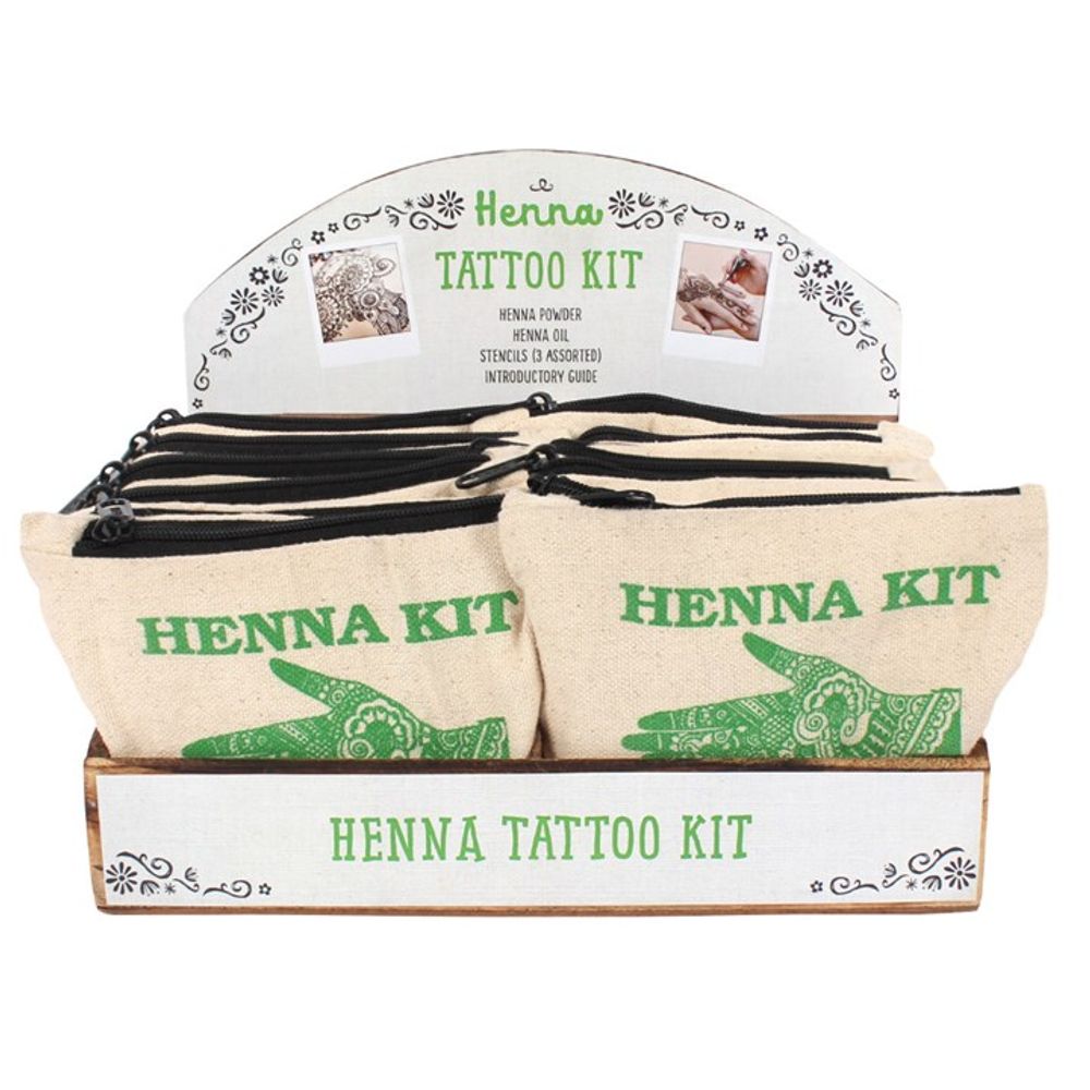 Set of 12 Fiesta Fun Henna Kits in Display N/A