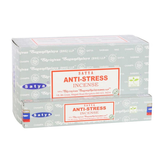 12 Packs of Anti-Stress Incense Sticks by Satya N/A