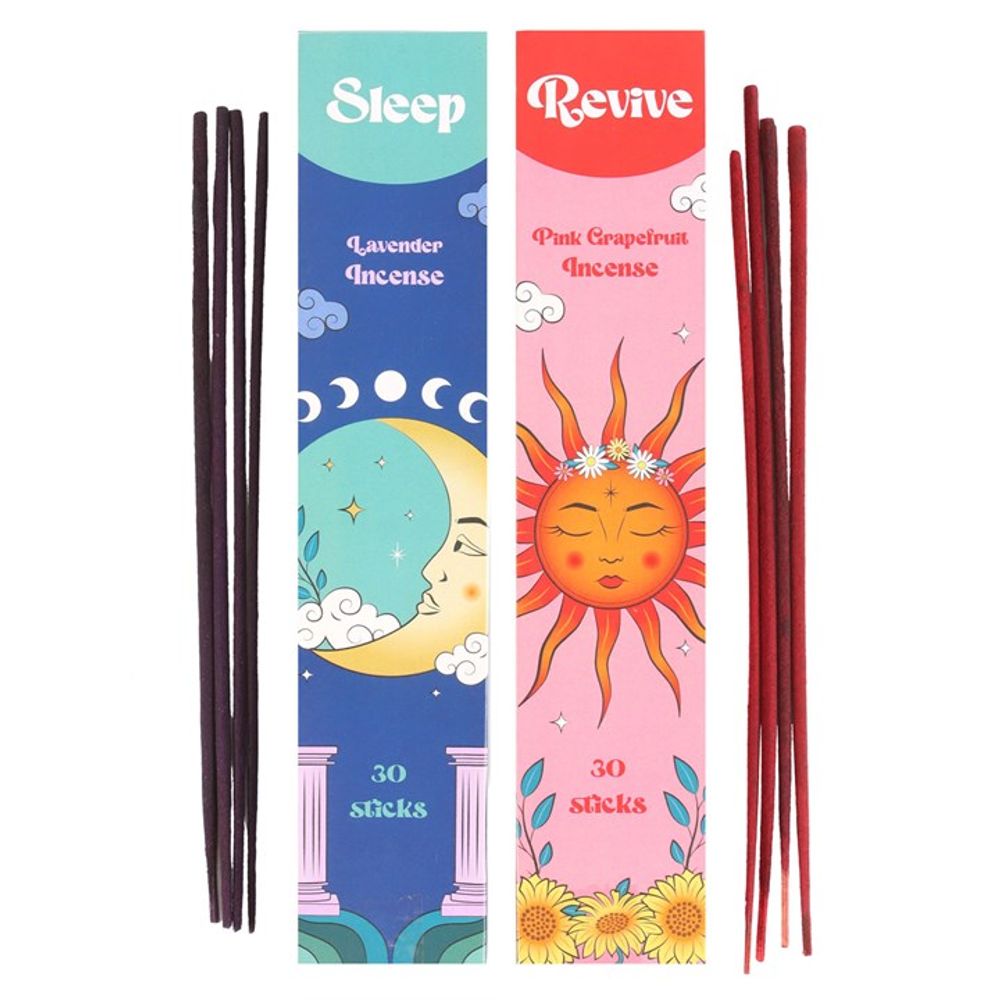 Set of 2 Sleep & Revive Incense Stick Sets N/A