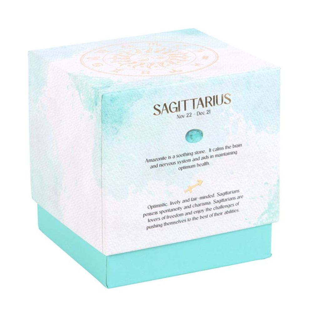 Sagittarius Ylang Ylang & Amber Gemstone Zodiac Candle N/A