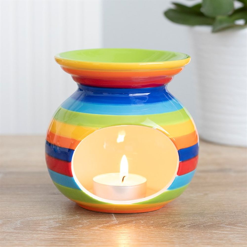 Rainbow Stripe Oil Burner N/A