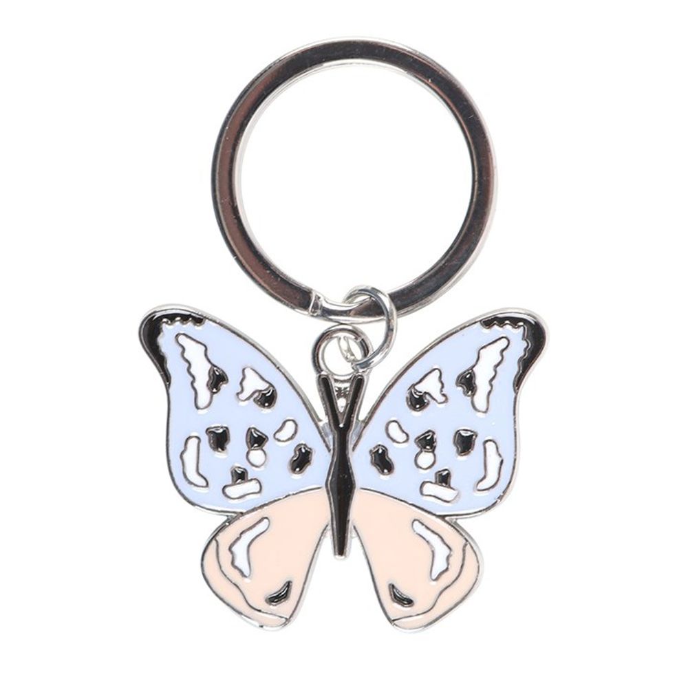 Silver Butterfly Keyring N/A