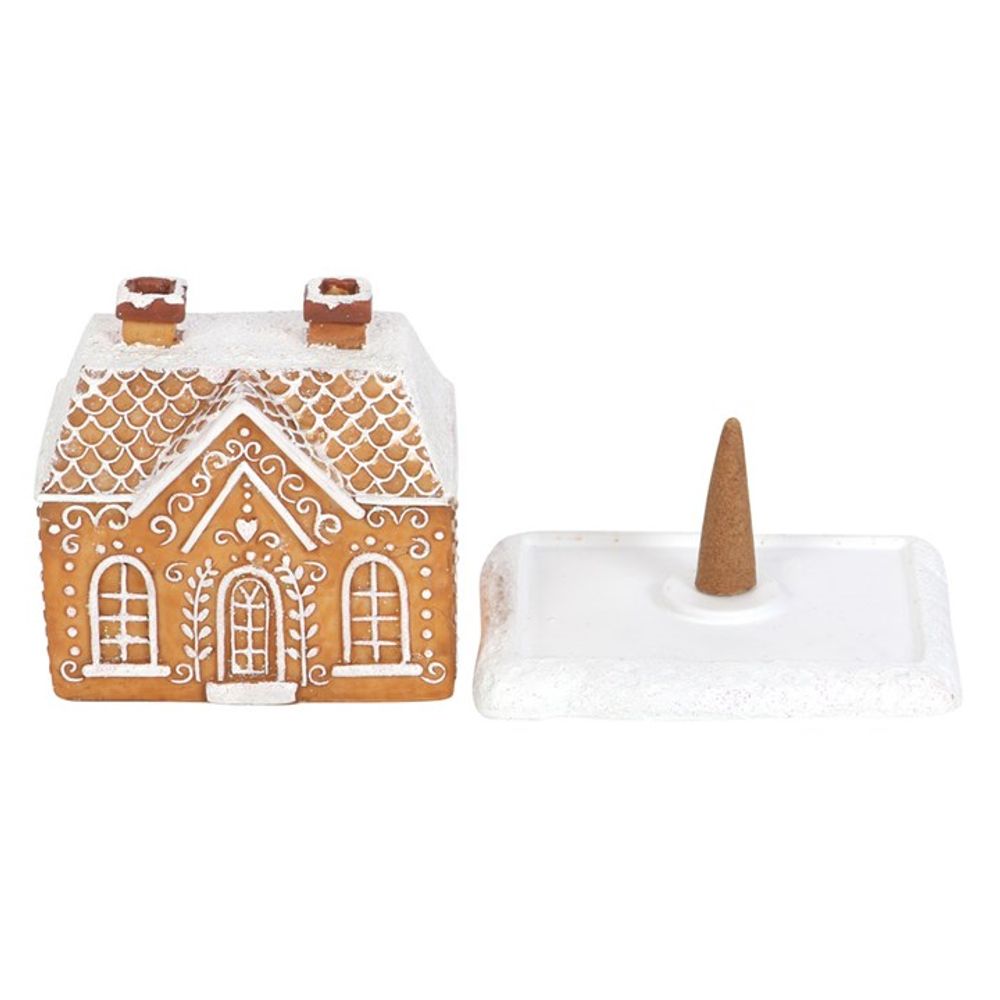 Gingerbread House Incense Cone Burner N/A