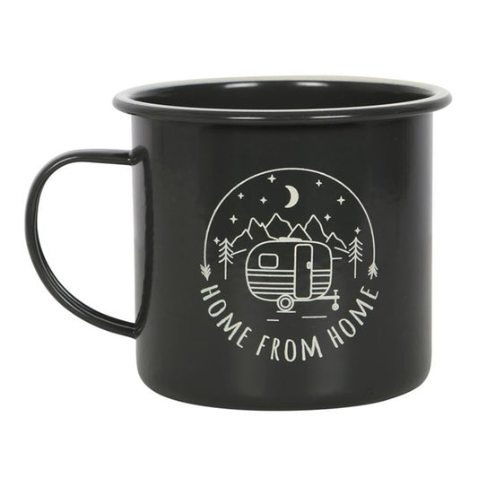 Home from Home Enamel Camping Mug N/A