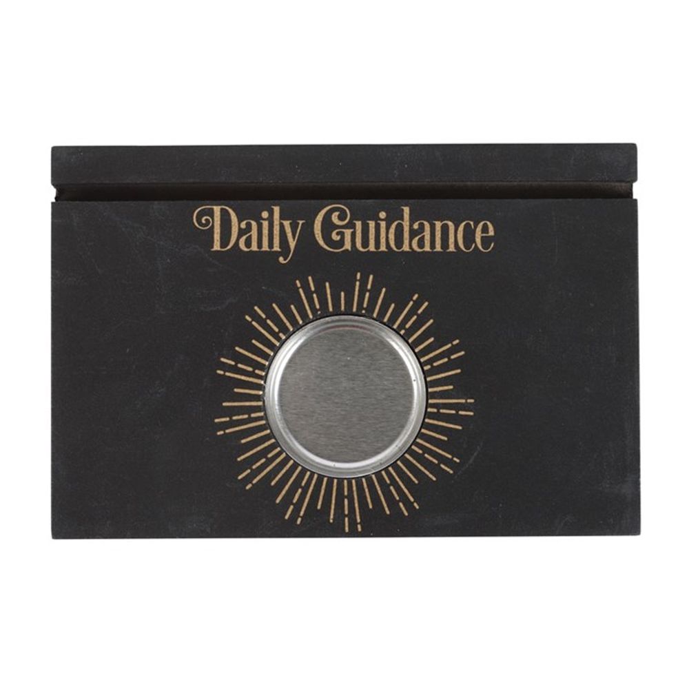 Black Daily Guidance Tarot Card Stand Tealight Holder N/A