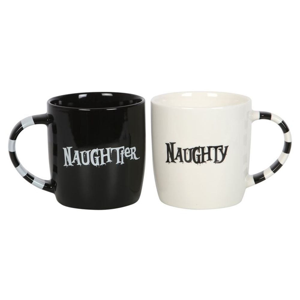 Naughty & Naughtier Couples Mug Set N/A