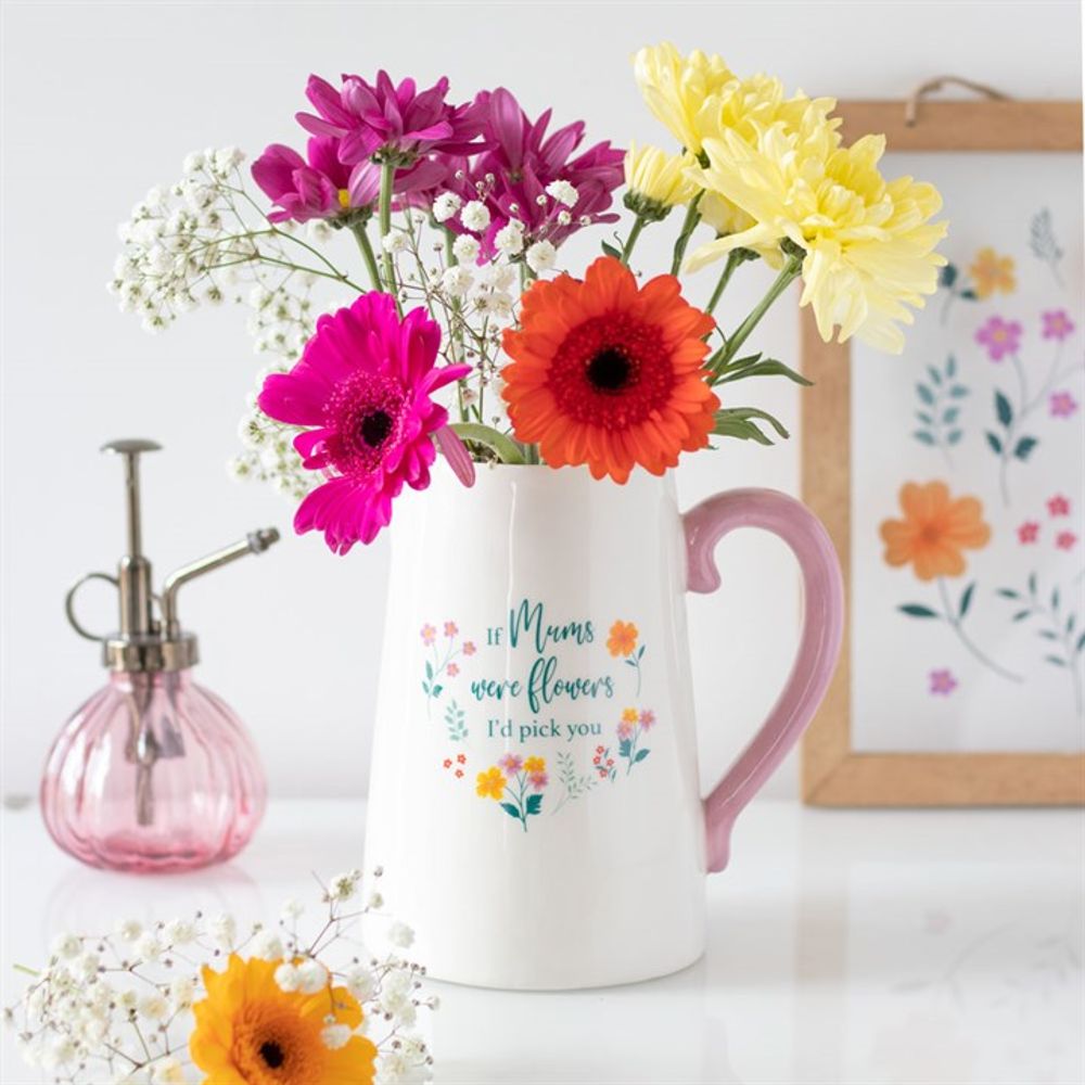 If Mums Were Flowers Ceramic Flower Jug N/A