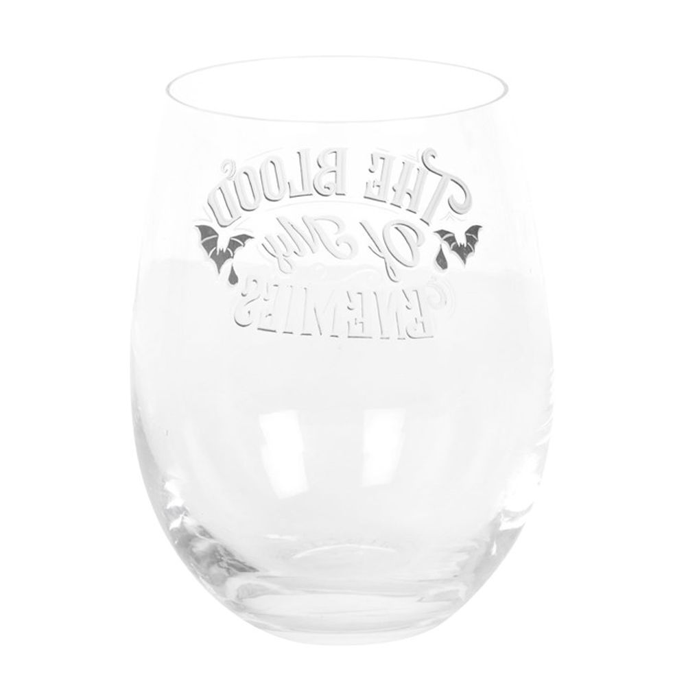 Blood Of My Enemies Stemless Wine Glass N/A