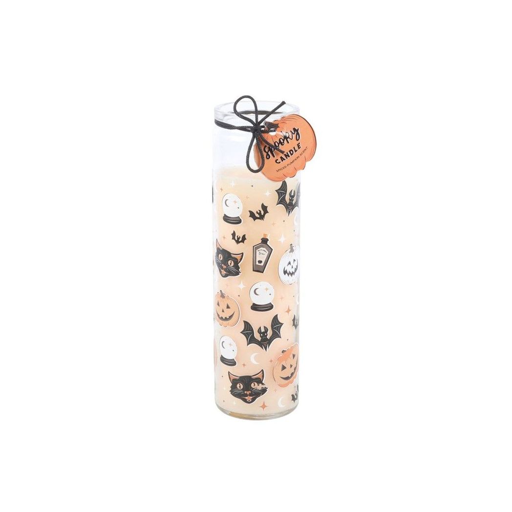 Spooky Spiced Pumpkin Tube Candle N/A