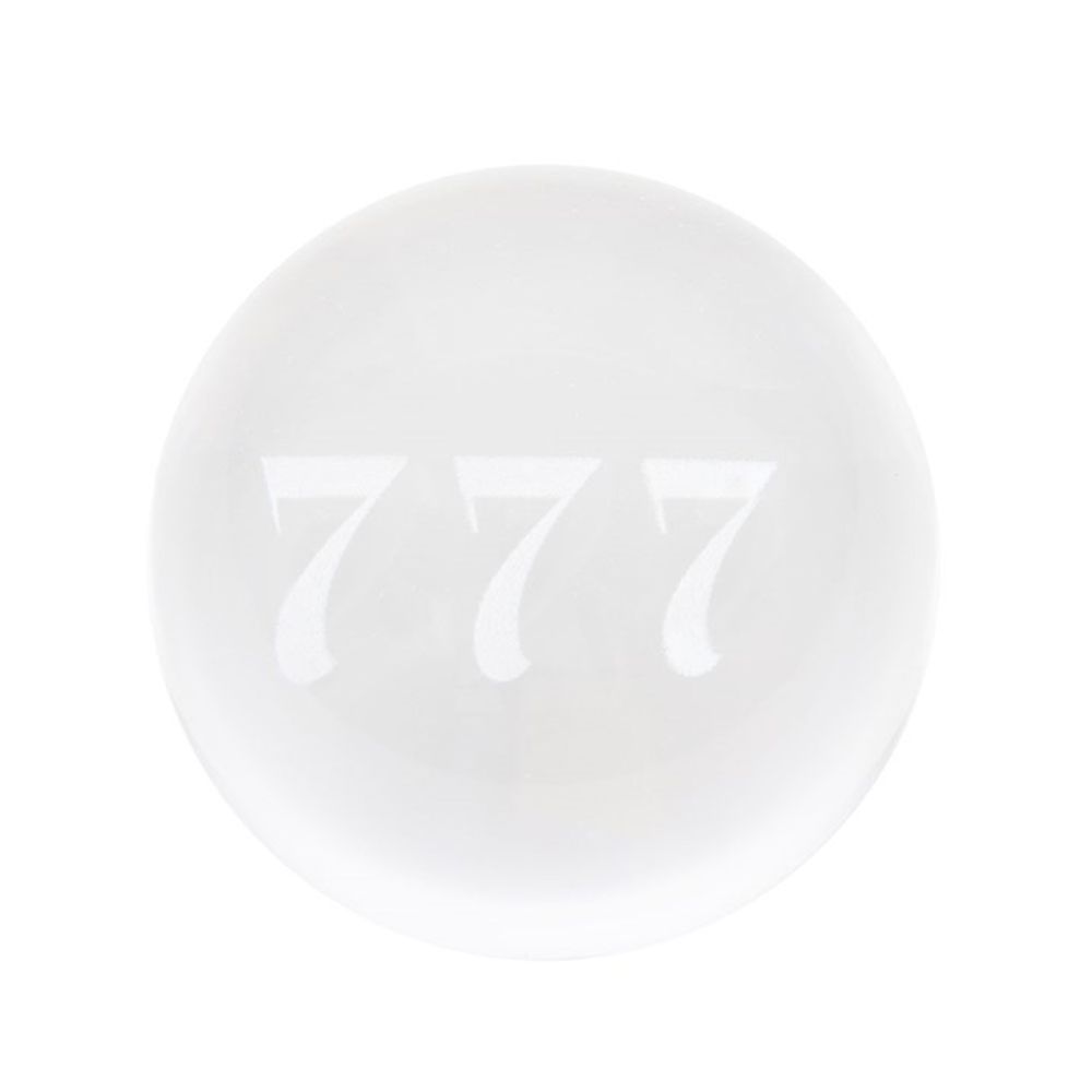 777 Angel Number Crystal Ball N/A