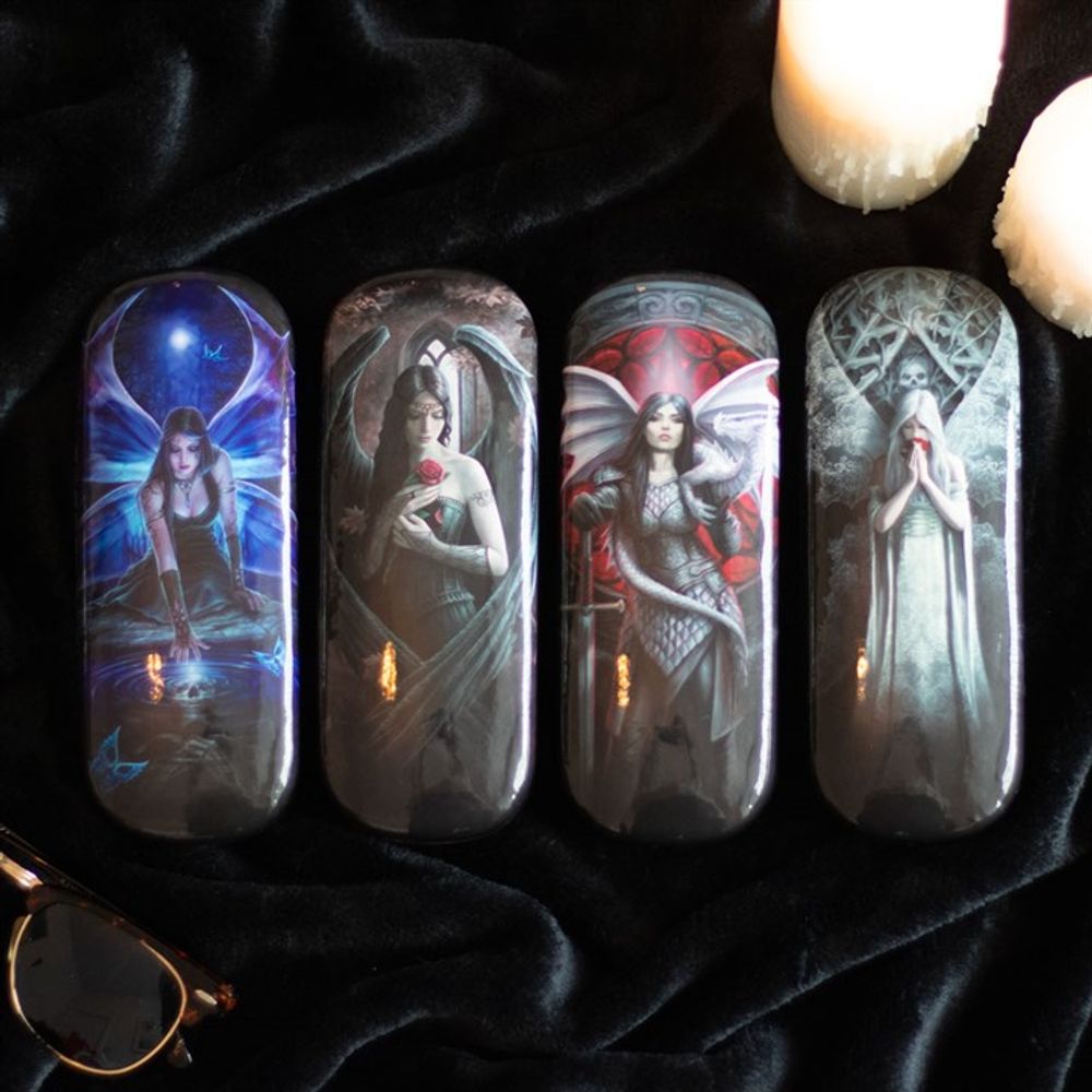 Valour Glasses Case by Anne Stokes N/A