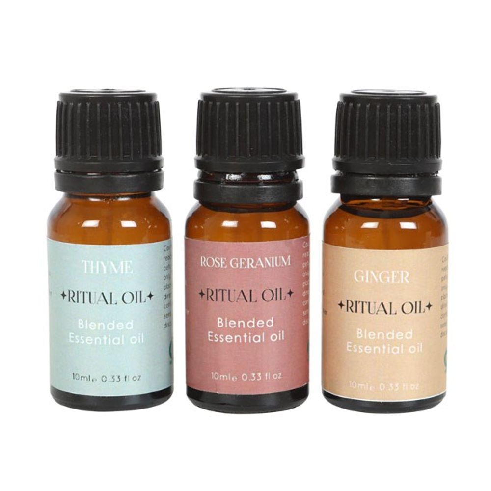 Set of 3 Love Ritual Blended Essential Oils N/A