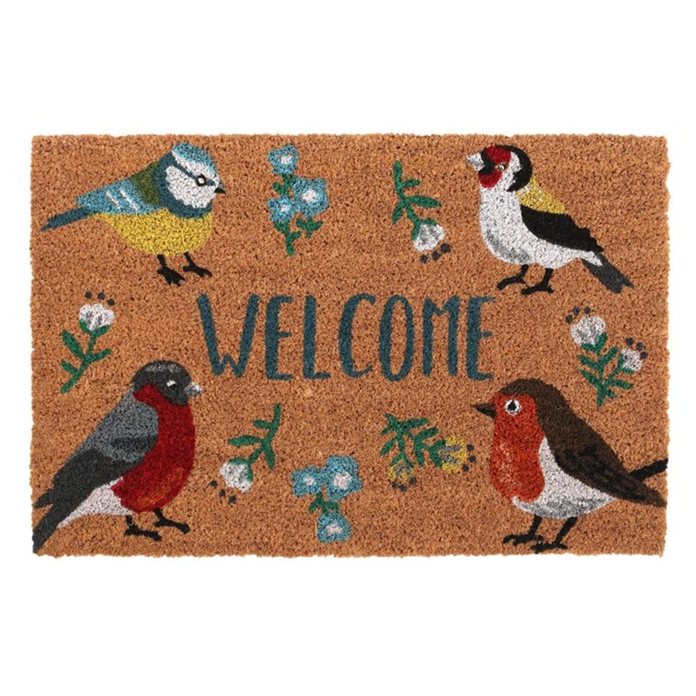 Natural British Garden Birds Doormat N/A