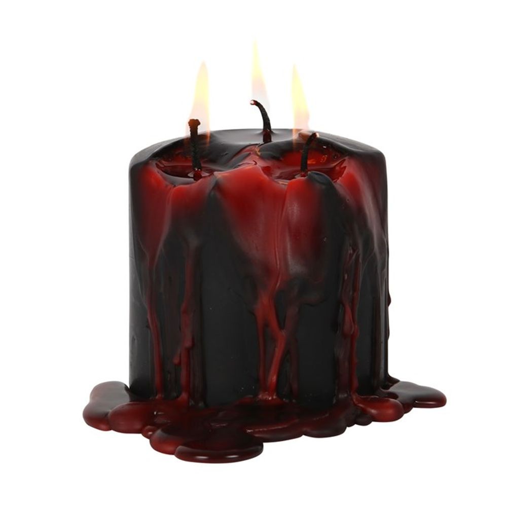 Small Vampire Blood Pillar Candle N/A