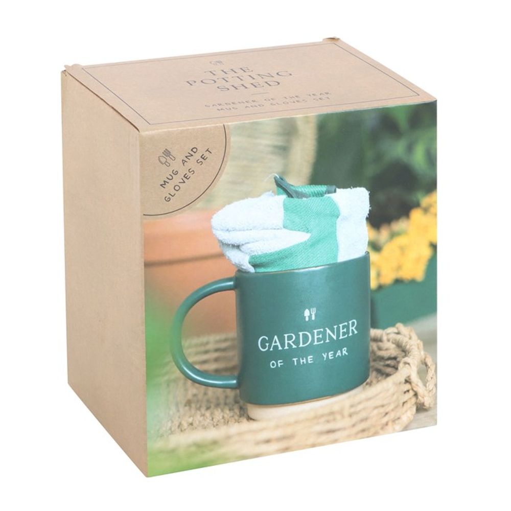 Gardener of the Year Mug and Glove Set N/A