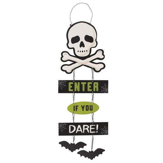 Enter If You Dare Chain Sign N/A