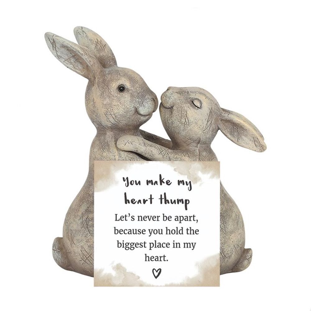 You Make My Heart Thump Bunny Ornament N/A