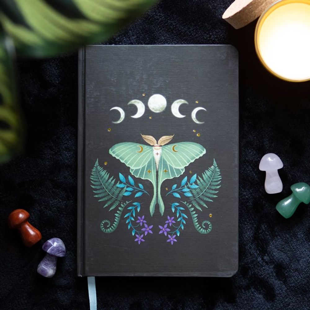 Luna Moth A5 Notebook N/A