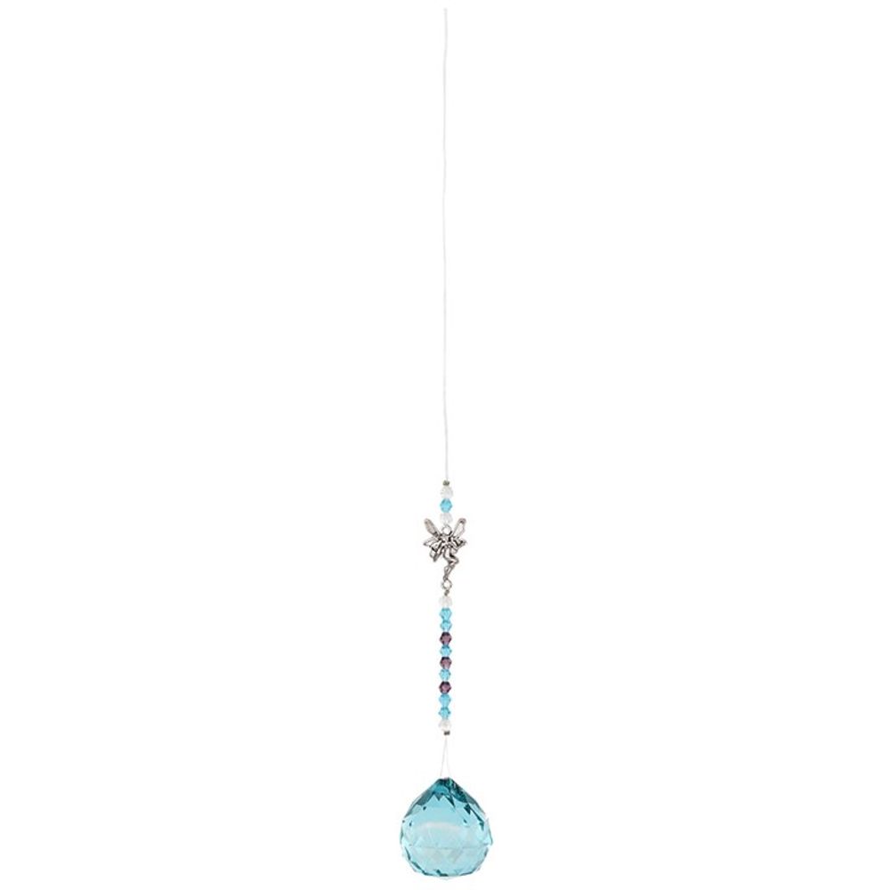 Turquoise Hanging Fairy Crystal N/A