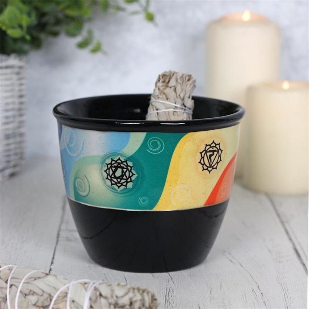 13cm Chakra Smudge Bowl N/A