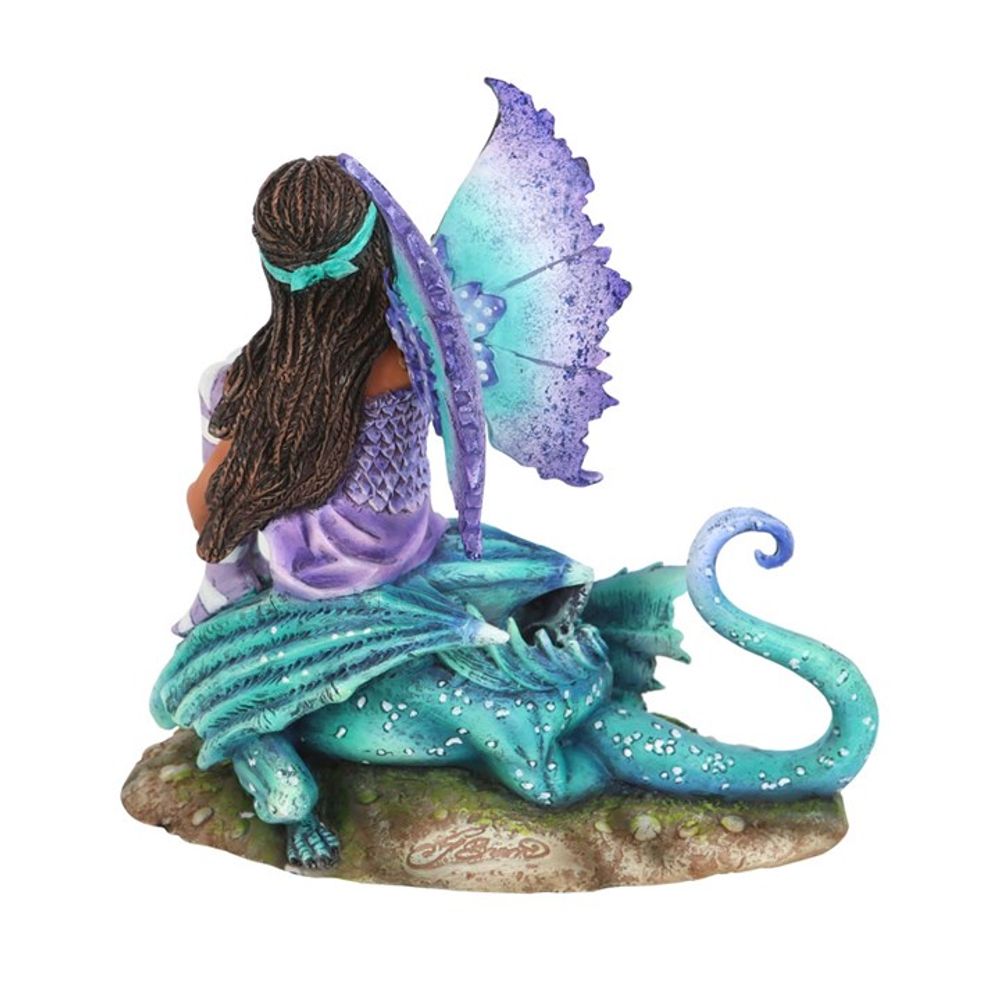 16cm Dragon Perch Fairy Figurine by Amy Brown N/A