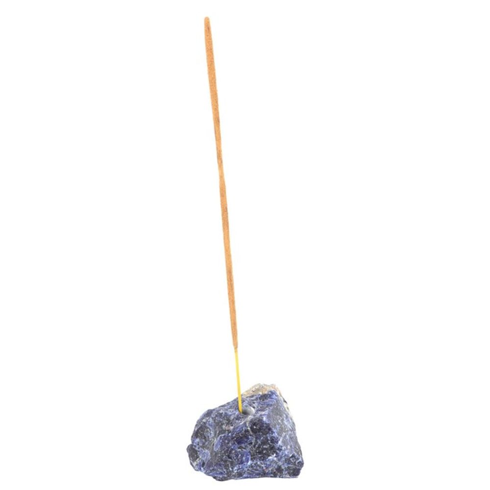 Sodalite Crystal Incense Stick Holder N/A