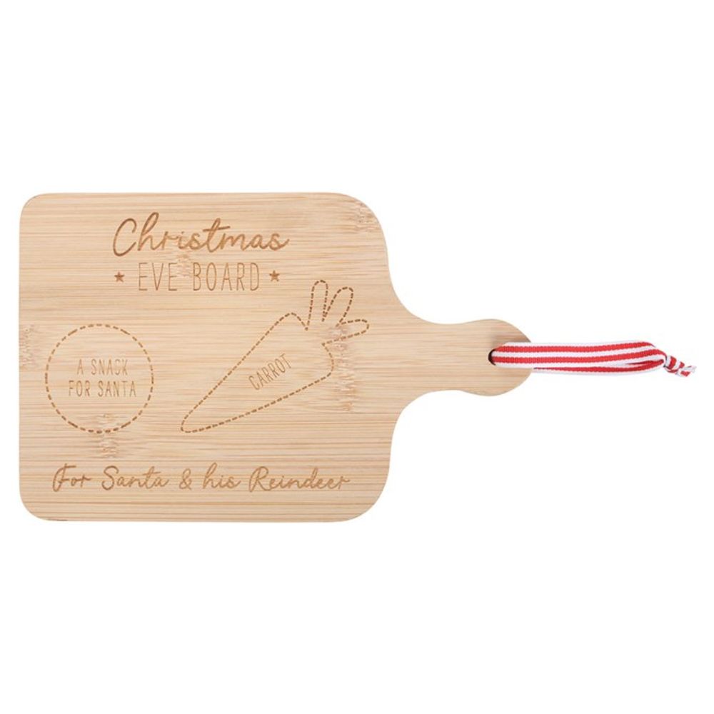 Wooden Christmas Eve Serving Board N/A