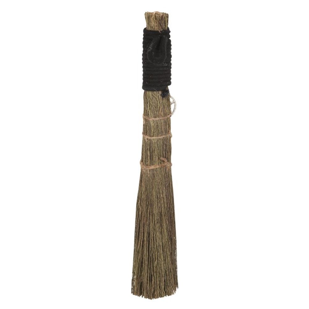 20cm Broom with Pentagram Charm N/A