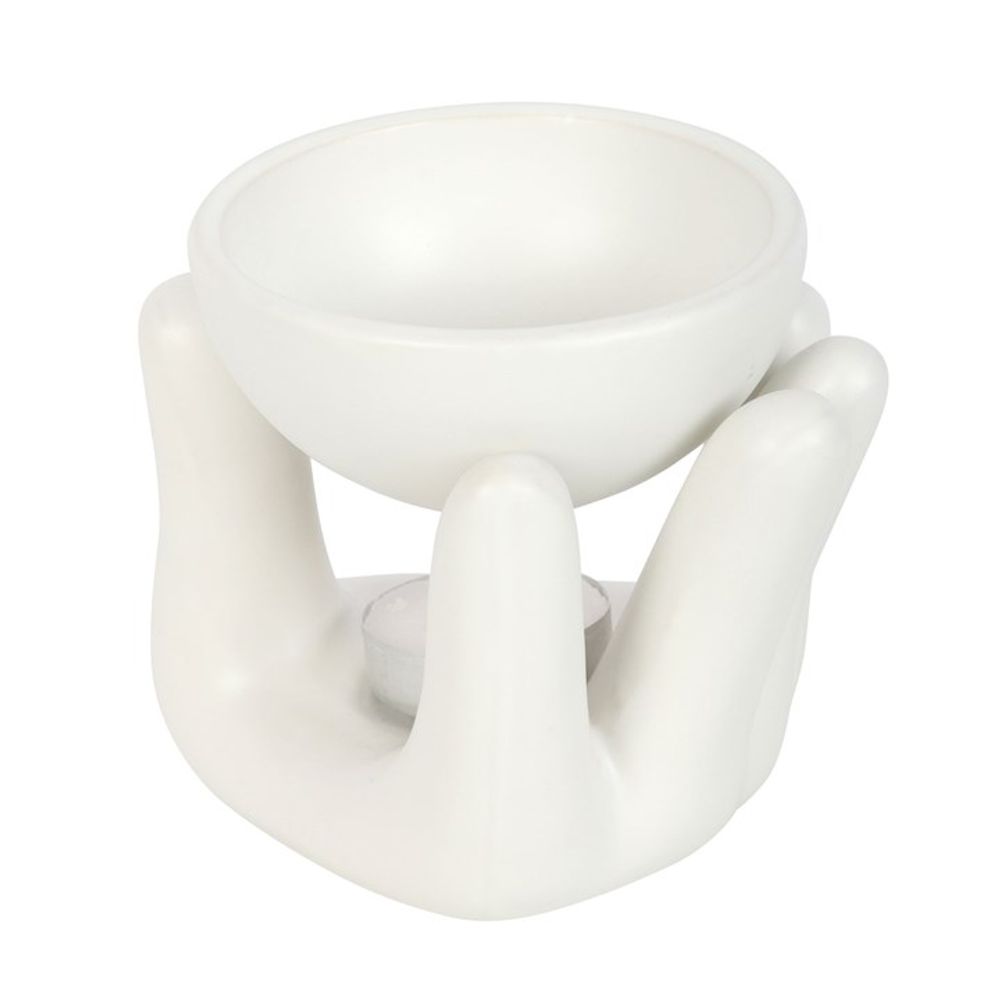 White Hand Ceramic Oil Burner N/A