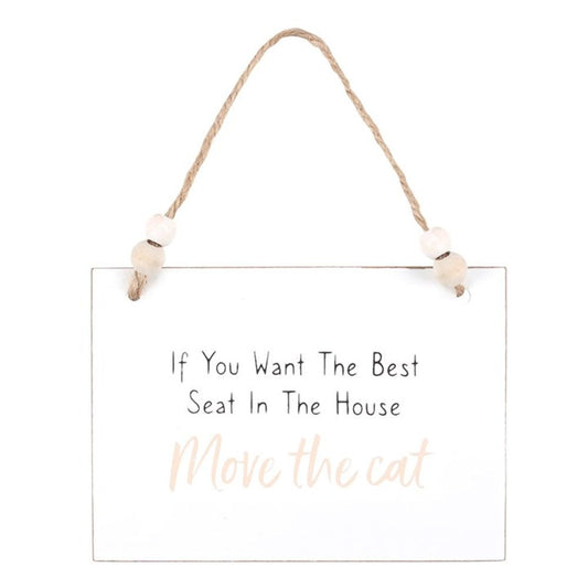 Move The Cat Hanging Sign N/A