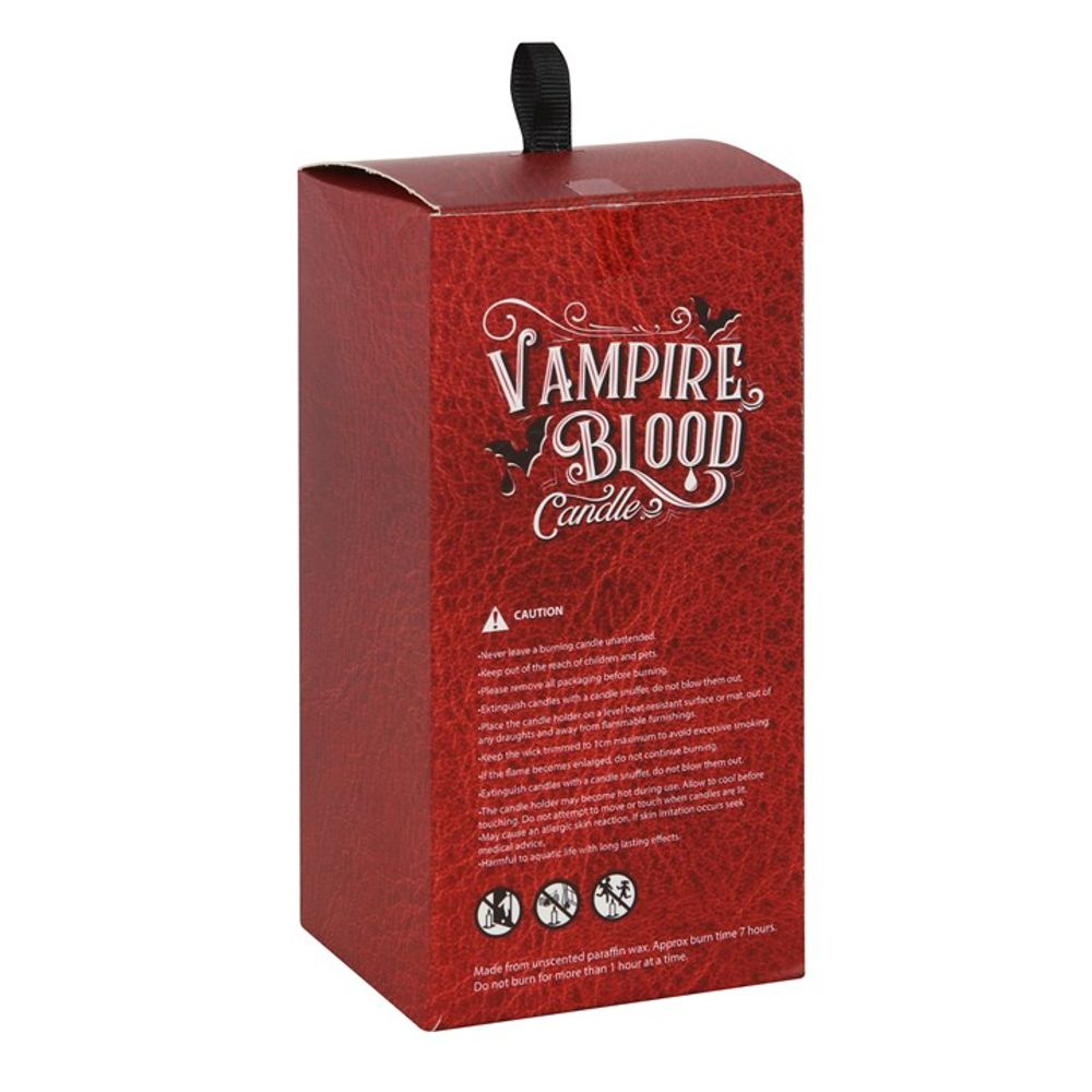 Large Vampire Blood Pillar Candle N/A