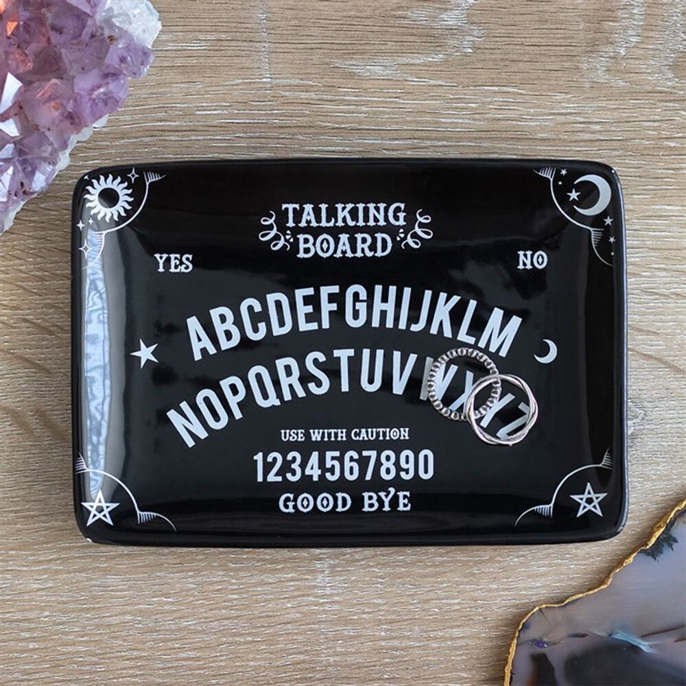 Black Talking Board Trinket Dish N/A