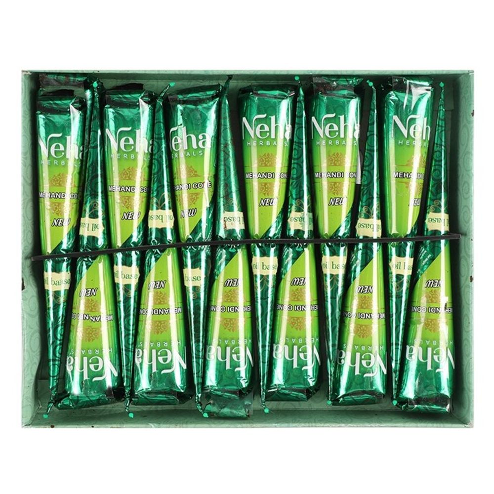 Pack of 12 Henna Tubes N/A