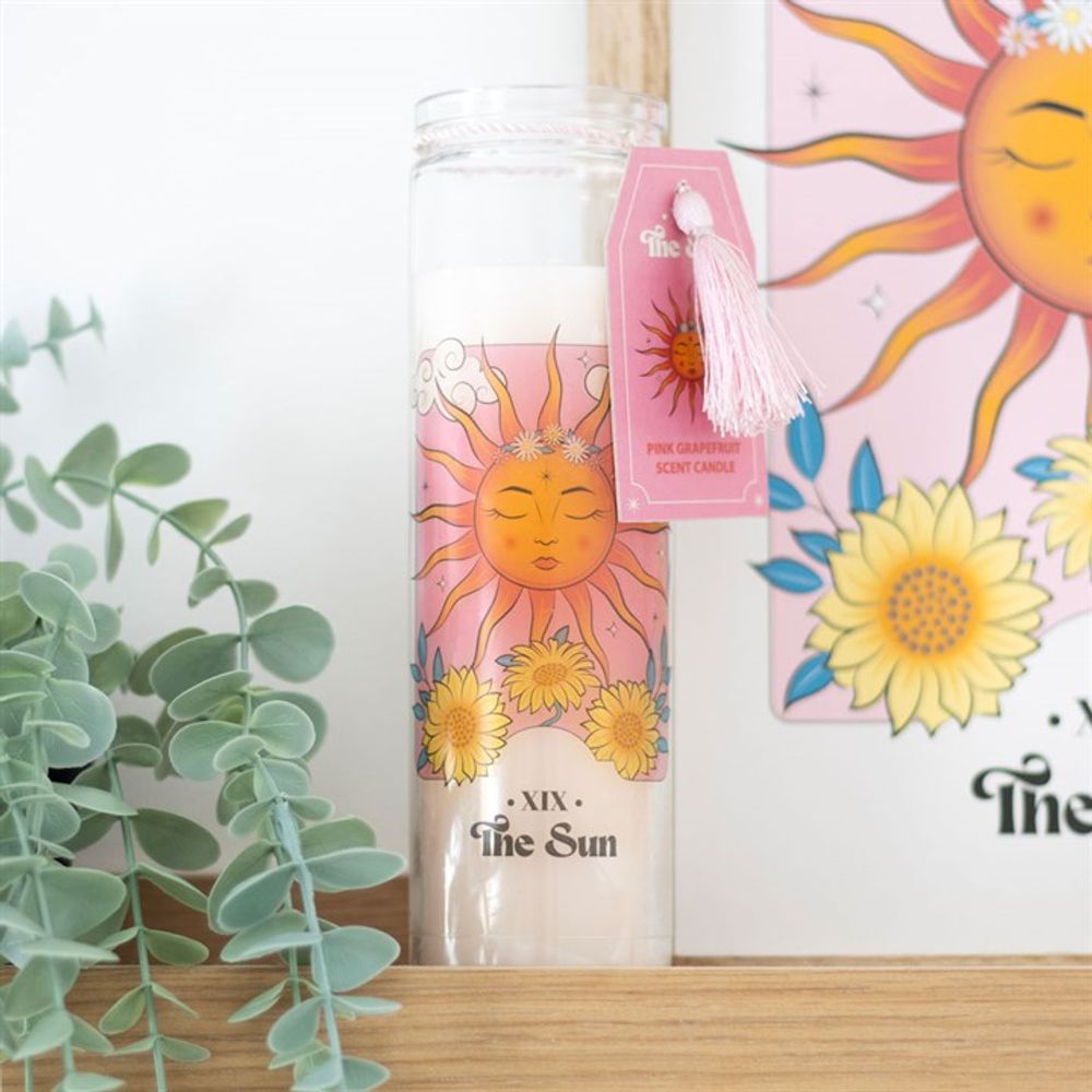 The Sun Pink Grapefruit Tube Candle N/A