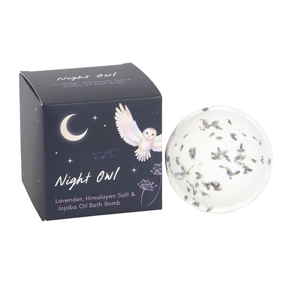 Night Owl Lavender, Himalayan Salt & Jojoba Bath Bomb N/A