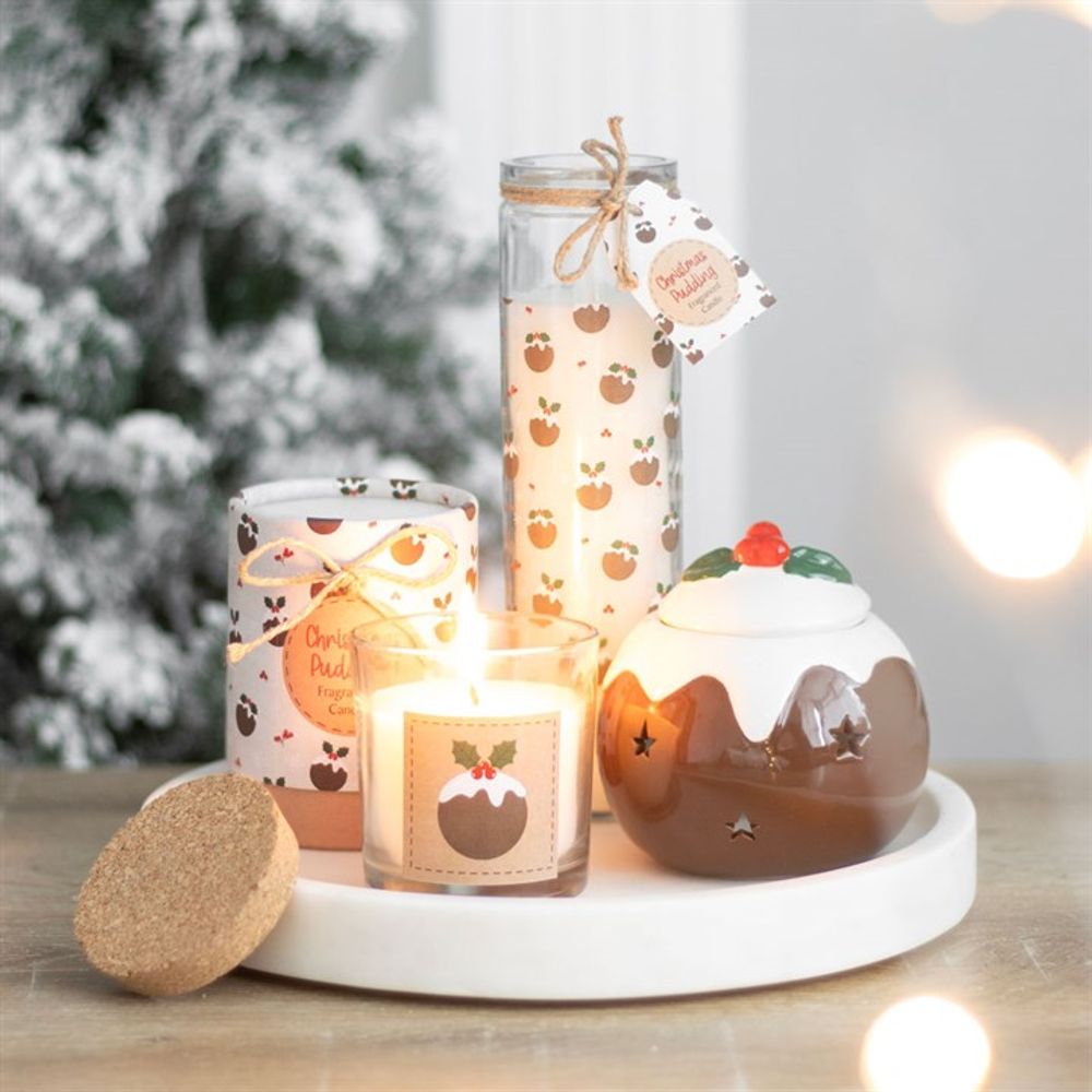 Christmas Pudding Candle N/A