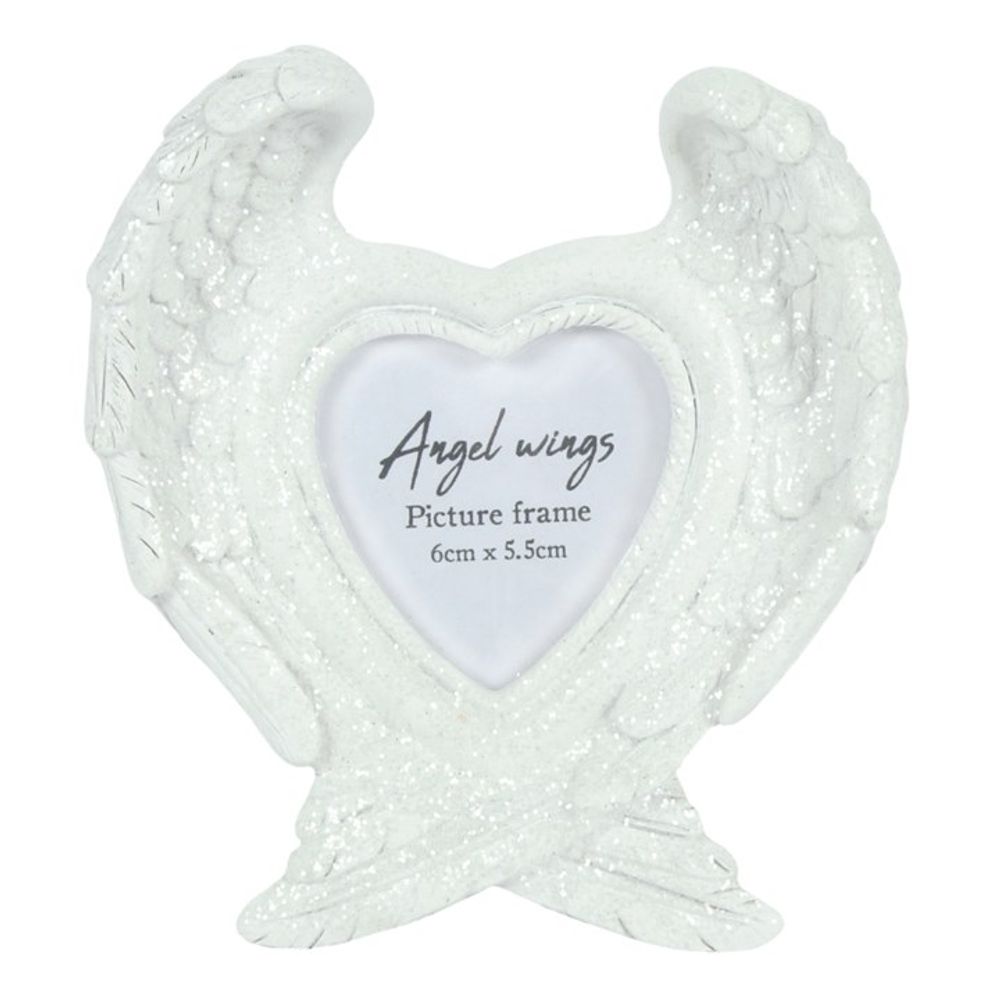 Glitter Angel Wing Photo Frame N/A