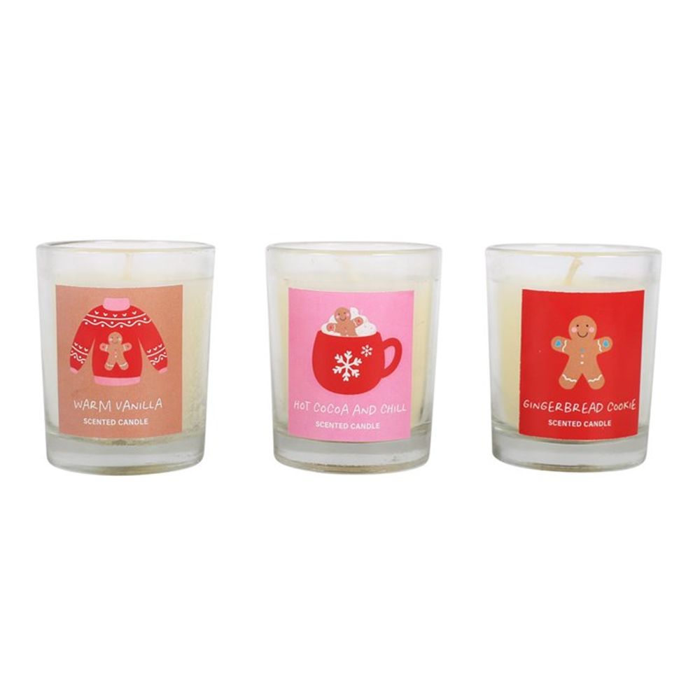 Sugarplum Fun Christmas Votive Candle Trio N/A