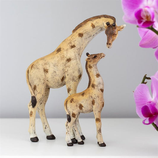 Stand Tall Giraffe Mother and Baby Ornament N/A